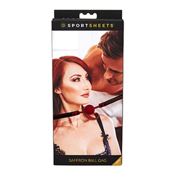 Calus De Gura Saffron Sportsheets Ball Gag Red Calus De Gura Saffron Sportsheets Ball Gag Red