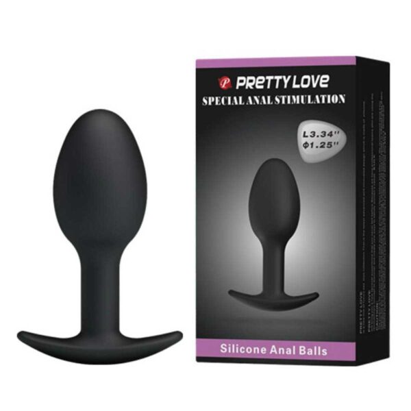 Dildo Anal Pretty Love Silicon With Ball Inside Dildo Anal Pretty Love Silicon With Ball Inside