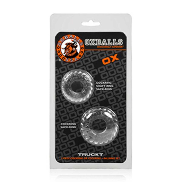 Set Inele Penis Oxballs Truckt Clear Set Inele Penis Oxballs Truckt Clear