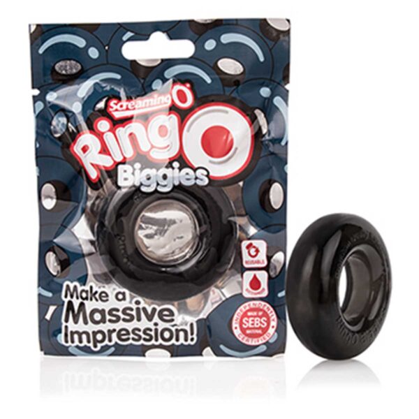 Inel Penis Screaming O Ring O Biggies Black Inel Penis Screaming O Ring O Biggies Black