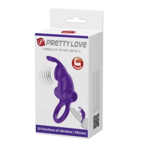 Cum folosești corect vibratorul iepuraș Inel Cu Vibratie Pretty Love Rabbit 10 Functii Purple