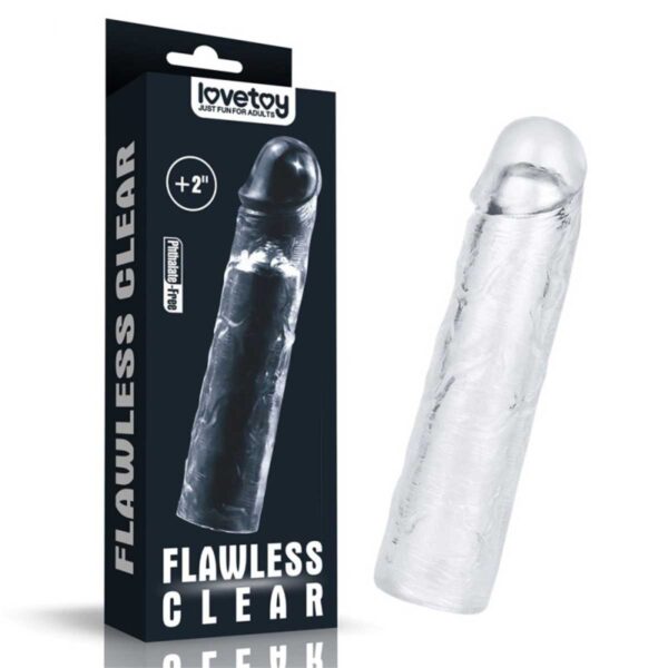 Prelungitor Penis Flawless Clear Add 2 Inch Prelungitor Penis Flawless Clear Add 2 Inch