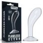 Dildo Anal Flawless Clear 6 Inch