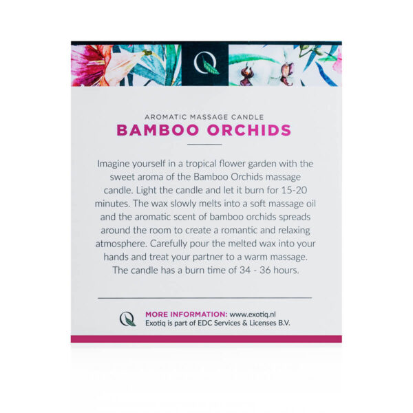 Lumanare Pentru Masaj Exotiq Bamboo Orchids 200g4 Lumanare Pentru Masaj Exotiq Bamboo Orchids 200g4