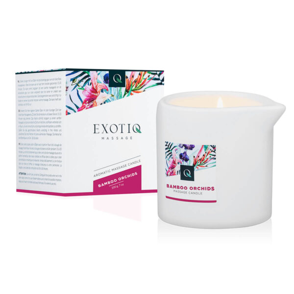 Lumanare Pentru Masaj Exotiq Bamboo Orchids 200g