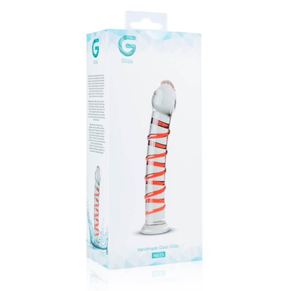 Dildo Sticla Gildo Clear Glass No 15 Dildo Sticla Gildo Clear Glass No 15