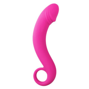 Dildo Anal ET Curved Dong Magenta