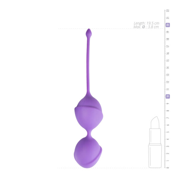 Bile Vaginale Jiggle Mouse Big Silicon Purple
