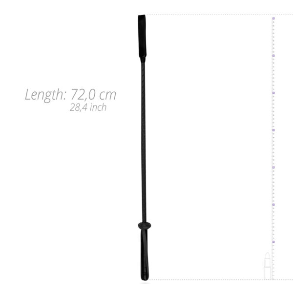 Cravasa Whipped Ray Riding Crop Black Cravasa Whipped Ray Riding Crop Black