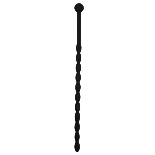 Dilatator Uretra Penis Sinner Geribble Silicone Zwart Dilatator Uretra Penis Sinner Geribble Silicone Zwart