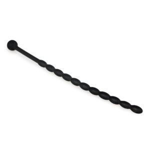 Dilatator Uretra Penis Sinner Geribble Silicone Zwart Dilatator Uretra Penis Sinner Geribble Silicone Zwart
