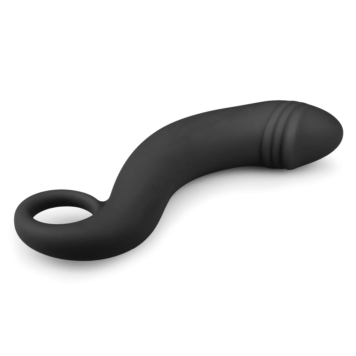 Dildo Anal ET Curved Dong Black