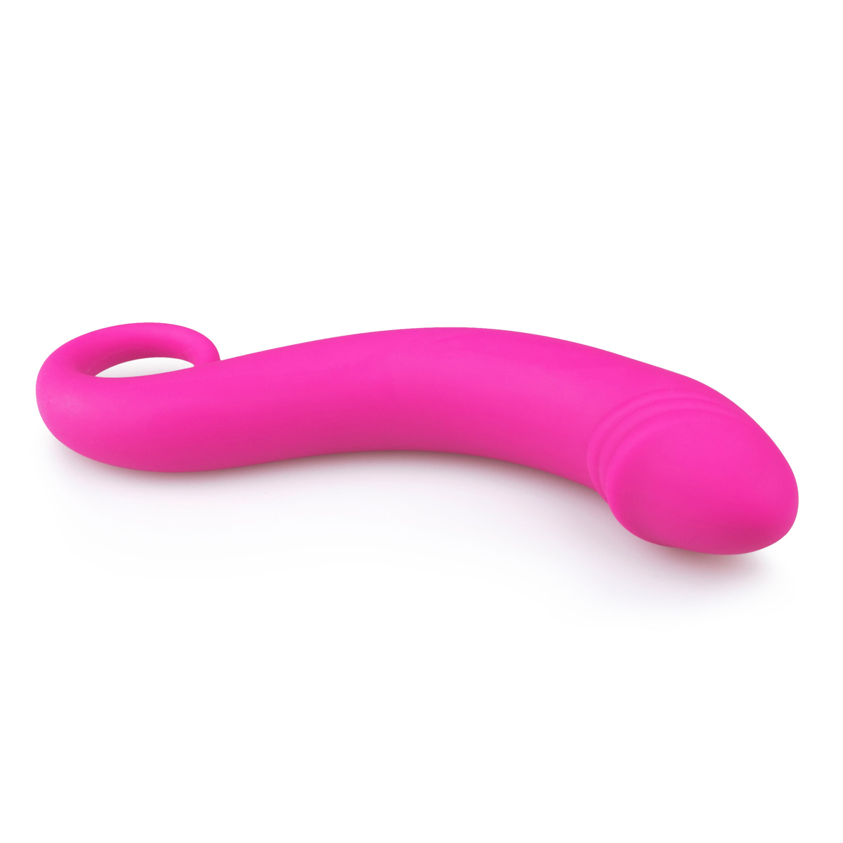 Dildo Anal ET Curved Dong Magenta