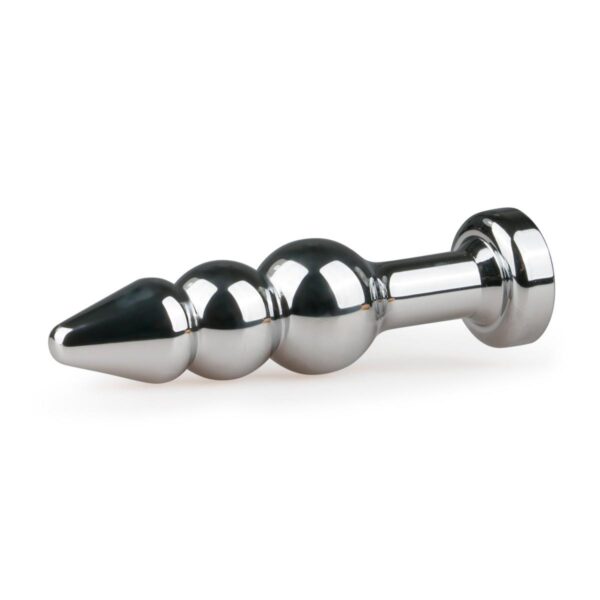 Dildo Anal Metalic Silver Butt Plug No 5 With Diamond Clear Dildo Anal Metalic Silver Butt Plug No 5 With Diamond Clear