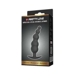 Dildo Anal Pretty Love Special Anal Stimulation Silicon Black