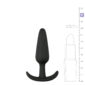 Dildo Anal Silicon ET Anal Anchor Black Small