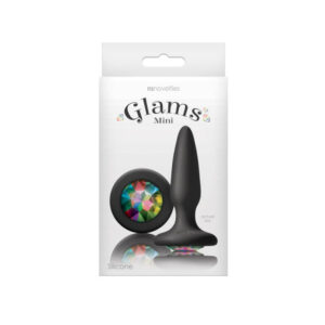 Dildo Anal Silicon Glams Mini Black