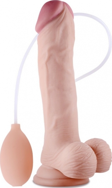 Dildo Cu Ejaculare Soft Ejaculation Cock 9 Inch With Ball