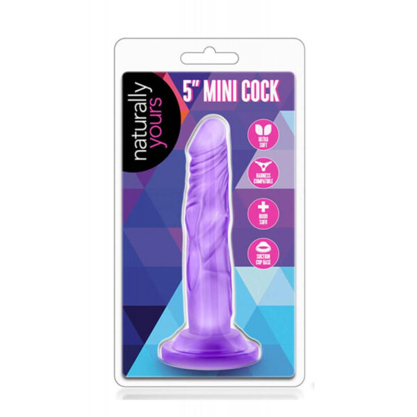 Dildo Mini Cock 5 Inch Purple Dildo Mini Cock 5 Inch Purple