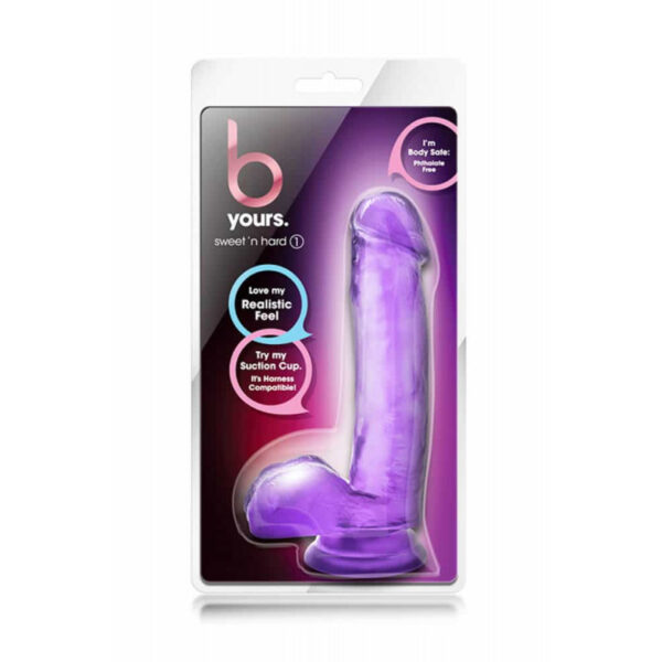 Dildo Realistic B Yours Purple Dildo Realistic B Yours Purple