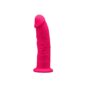 Dildo Silexd Premium Silicon Dual Density Magenta