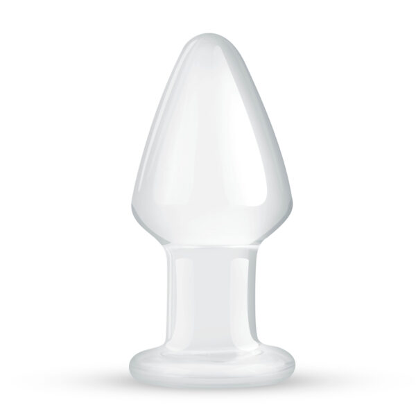 Dildo Sticla Gildo Clear Glass Butt Plug No 25 Dildo Sticla Gildo Clear Glass Butt Plug No 25