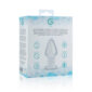 Dildo Sticla Gildo Clear Glass Butt Plug No 25