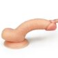 Dildo The Ultra Soft Dude 7 Inch Slim Flesh