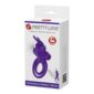 Inel Cu Vibratie Pretty Love Rabbit Double 10 Functii Purple