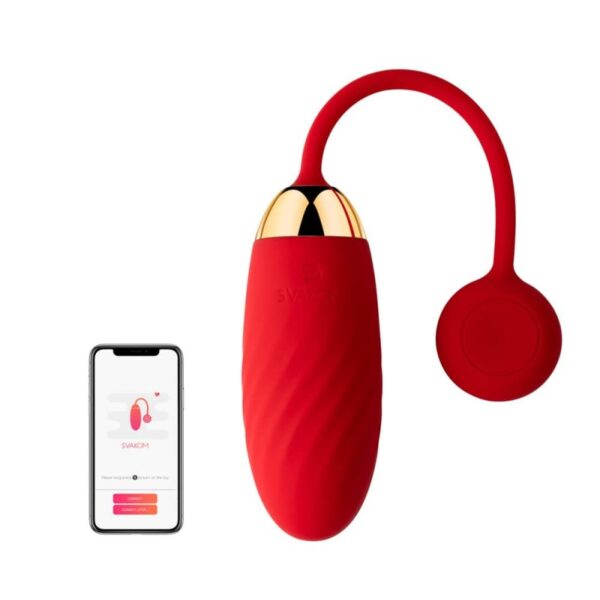 Ou Cu Vibratii Svakom Ella Red With App Ou Cu Vibratii Svakom Ella Red With App