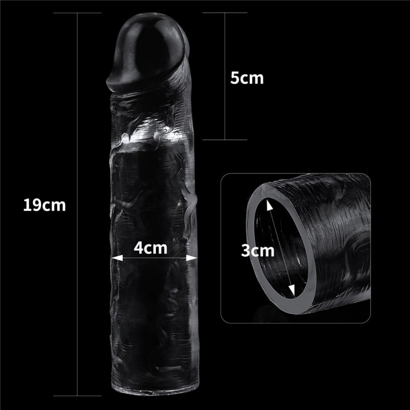 Prelungitor Penis Flawless Clear Add 2 Inch
