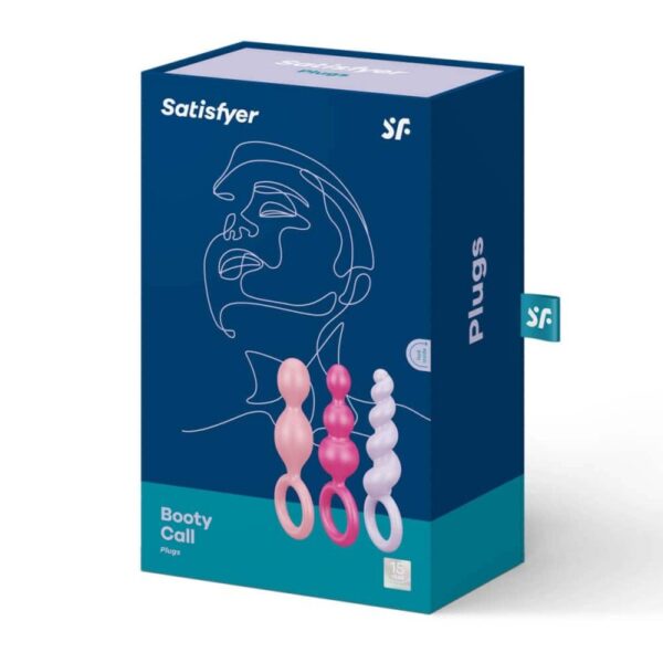 Set Dildo Anal Booty Call Plugs Colour Satisfyer