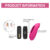 Stimulator Clitoris Magic Motion Candy Wearable Device