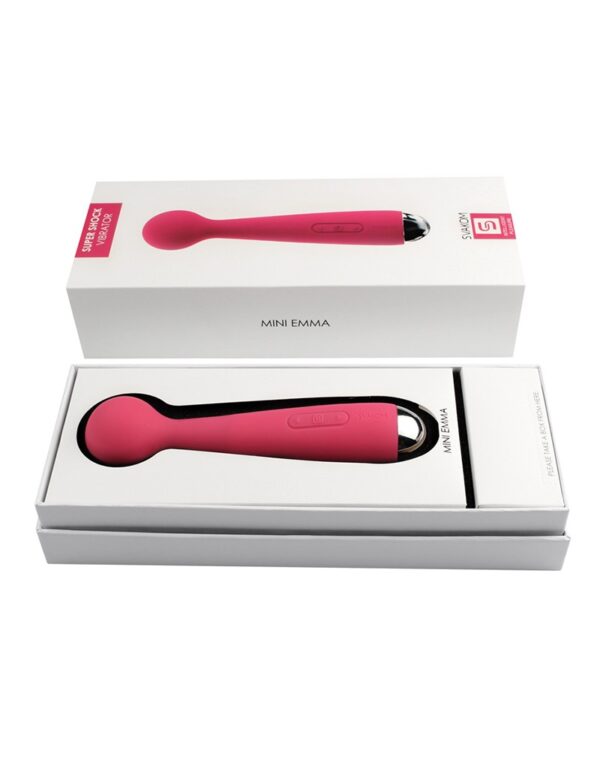 Stimulator Clitoris Svakom Mini Emma Plum Red Wand Stimulator Clitoris Svakom Mini Emma Plum Red Wand
