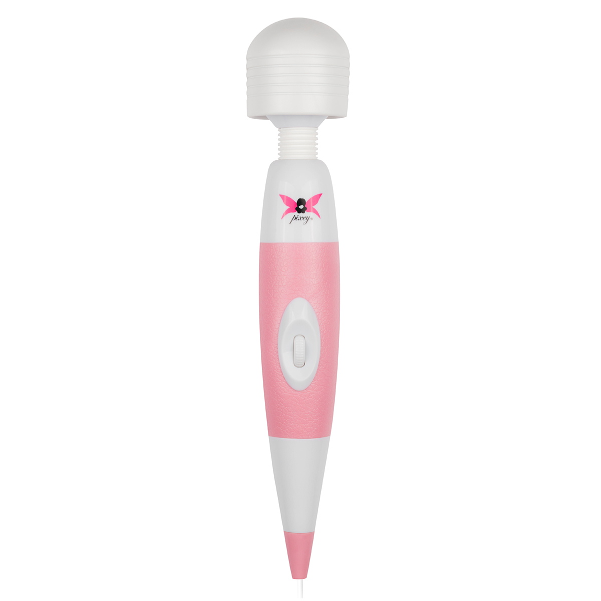 Stimulator Clitoris Pixey Wand Plug In White Pink
