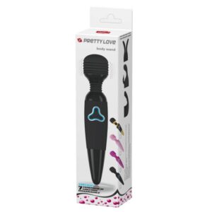 Stimulator Clitoris Body Wand Black
