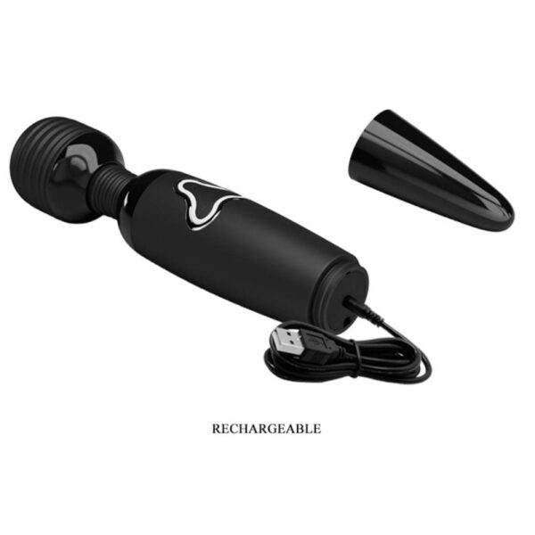 Stimulator Clitoris Body Wand Black Stimulator Clitoris Body Wand Black