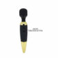Stimulator Clitoris Power Wand Black/Gold