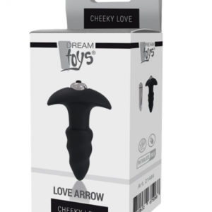 Vibrator Anal Love Arrow Black