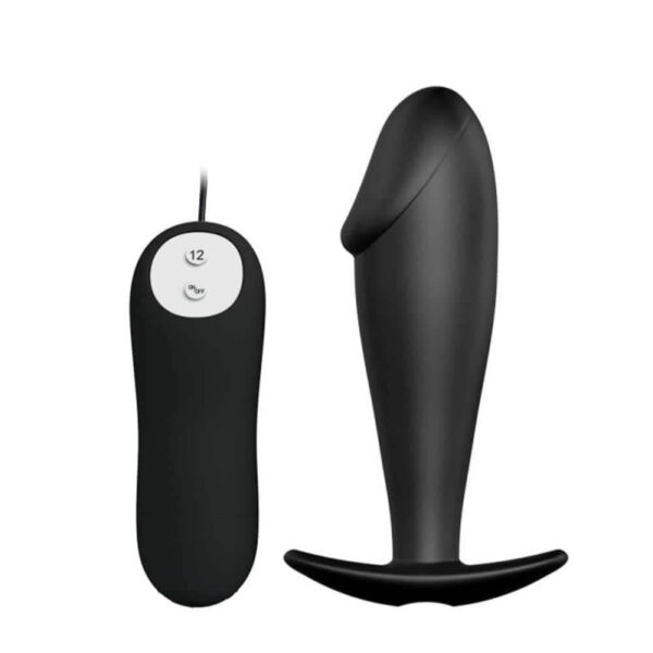 Vibrator Anal Pretty Love Black 12 Functii Vibrator Anal Pretty Love Black 12 Functii