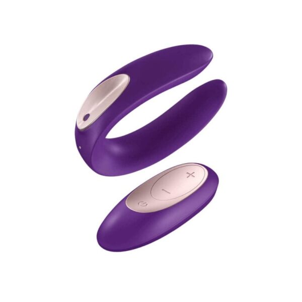 Vibrator De Cuplu Satisfyer Double Plus Remote Vibrator De Cuplu Satisfyer Double Plus Remote