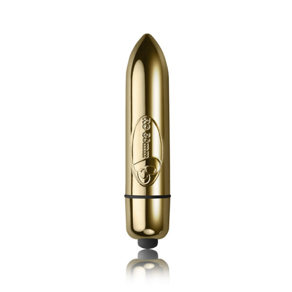 Vibrator Mini Bullet Rocks Off Ro 80 MM Champagne Gold