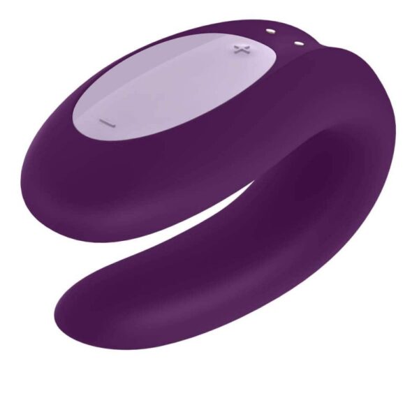Vibrator Satisfyer Double Joy Purple Vibrator Satisfyer Double Joy Purple