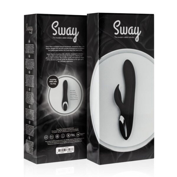 Vibrator Sway Rabbit Black Vibrator Sway Rabbit Black