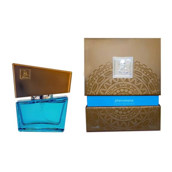 HOT SHIATSU Pheromon Fragrance Man - Lightblue - 15 ml lightblue