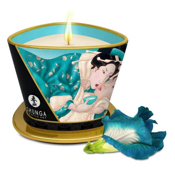 lumanare masaj flori de insula 170 ml shunga lumanare masaj flori de insula 170 ml shunga
