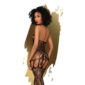 Bodystocking plasă negru Penthouse Fancy Me