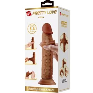 Dildo Realist Pretty Love Keon Brown 21.4 cm
