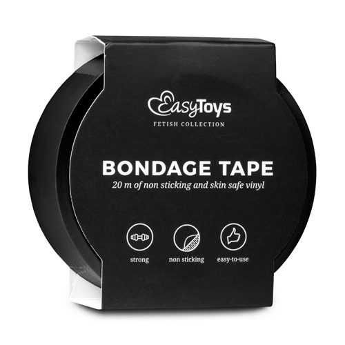 Black Bondage Tape EasyToys Black Bondage Tape EasyToys
