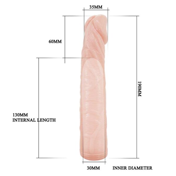 Prelungitor Penis Realistic Flesh Prelungitor Penis Realistic Flesh